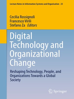 cover image of Digital Technology and Organizational Change